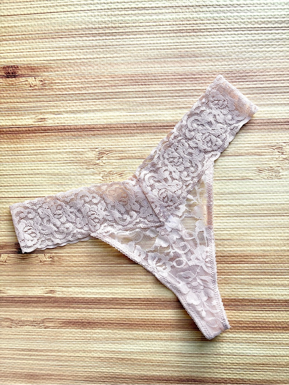 Nylon Lace Thong